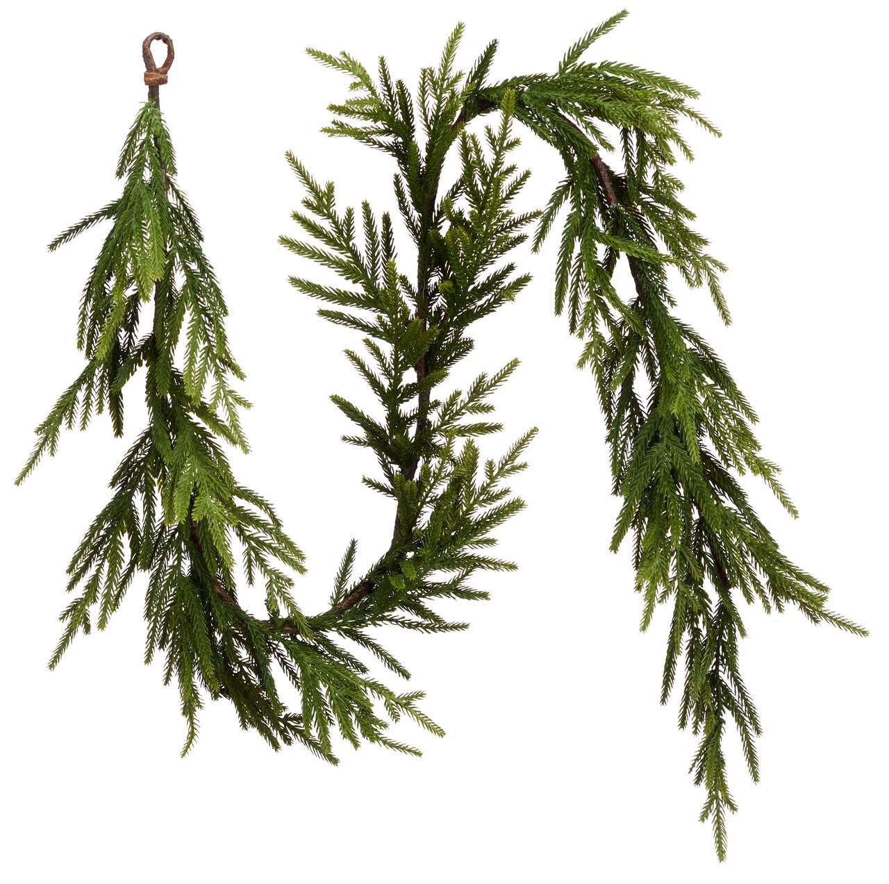 CANVAS Pine Unlit Garland, 6-ft | Canadian Tire