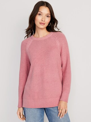 Textured Pullover Tunic Sweater for Women | Old Navy (US)
