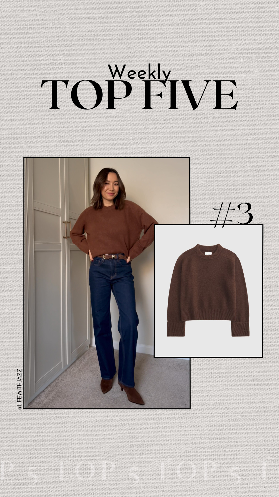 bestseller: Abercrombie madeline crewneck sweater 

- on sale only on the app! 
- so cozy & warm, under $, comes in many colors 

 #LTKootd #LTKFindsUnder100