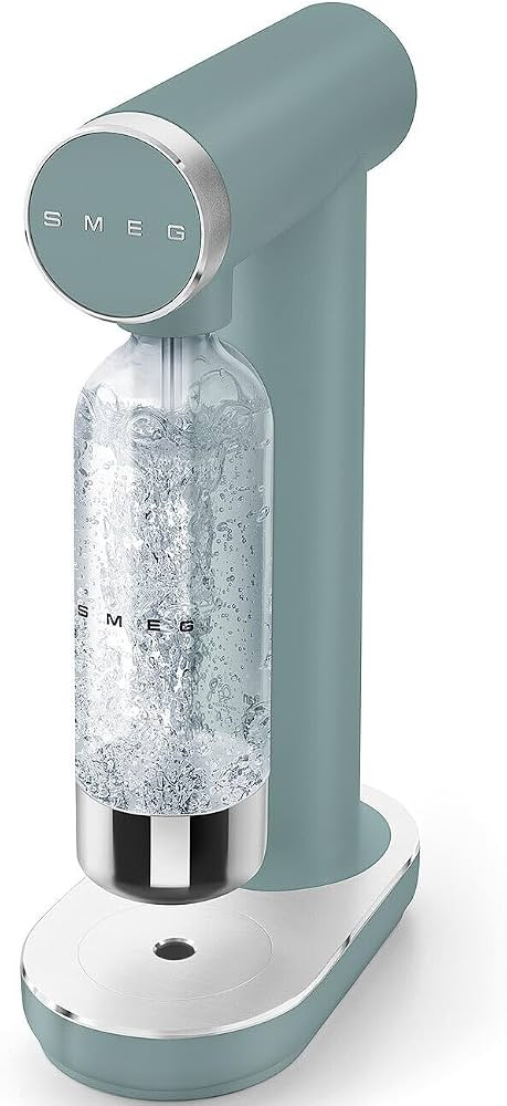Smeg Soda Maker, Non-Slip Feet, Space Saving Design, 800ml, Emerald Green, SKC01EMG | Amazon (UK)