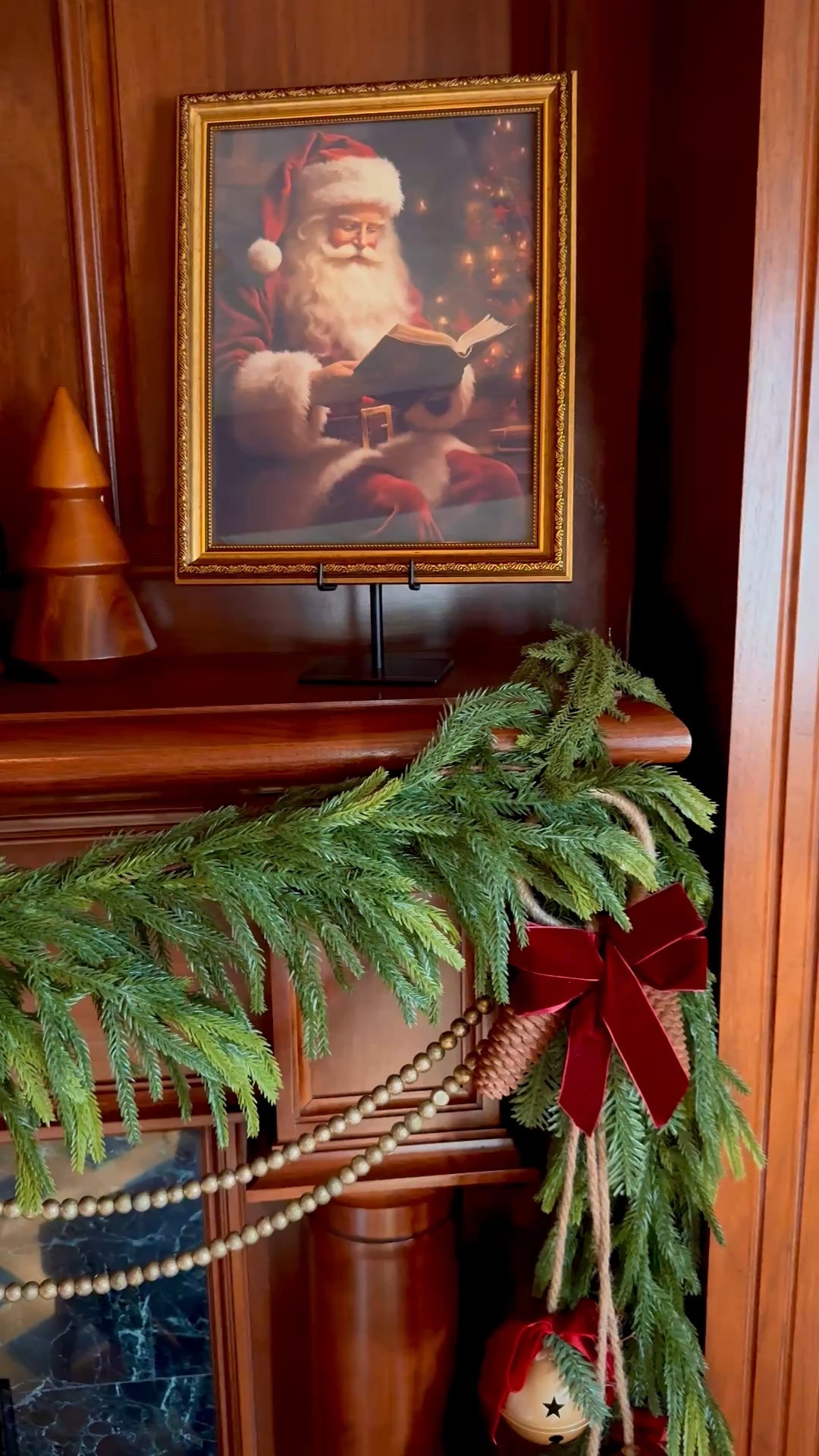 The cutest little Santa picture😍Absolutely loving turning this study into a cozy little holiday space! 

#LTKSaleAlert #LTKHome #LTKHoliday