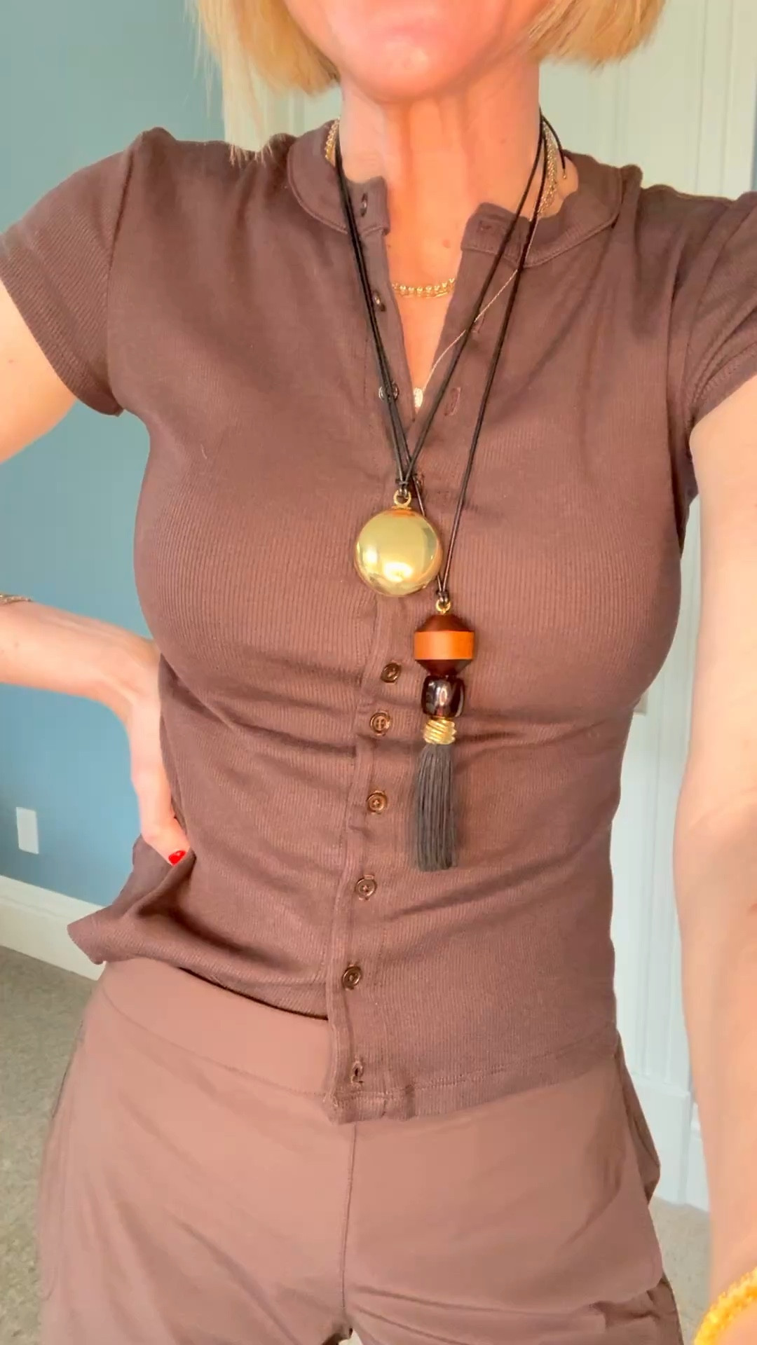 Wearing @Ruti on the loose pants in size 4, reformation top in size small #ad 

#LTKTravel #LTKootd #LTKmomlife