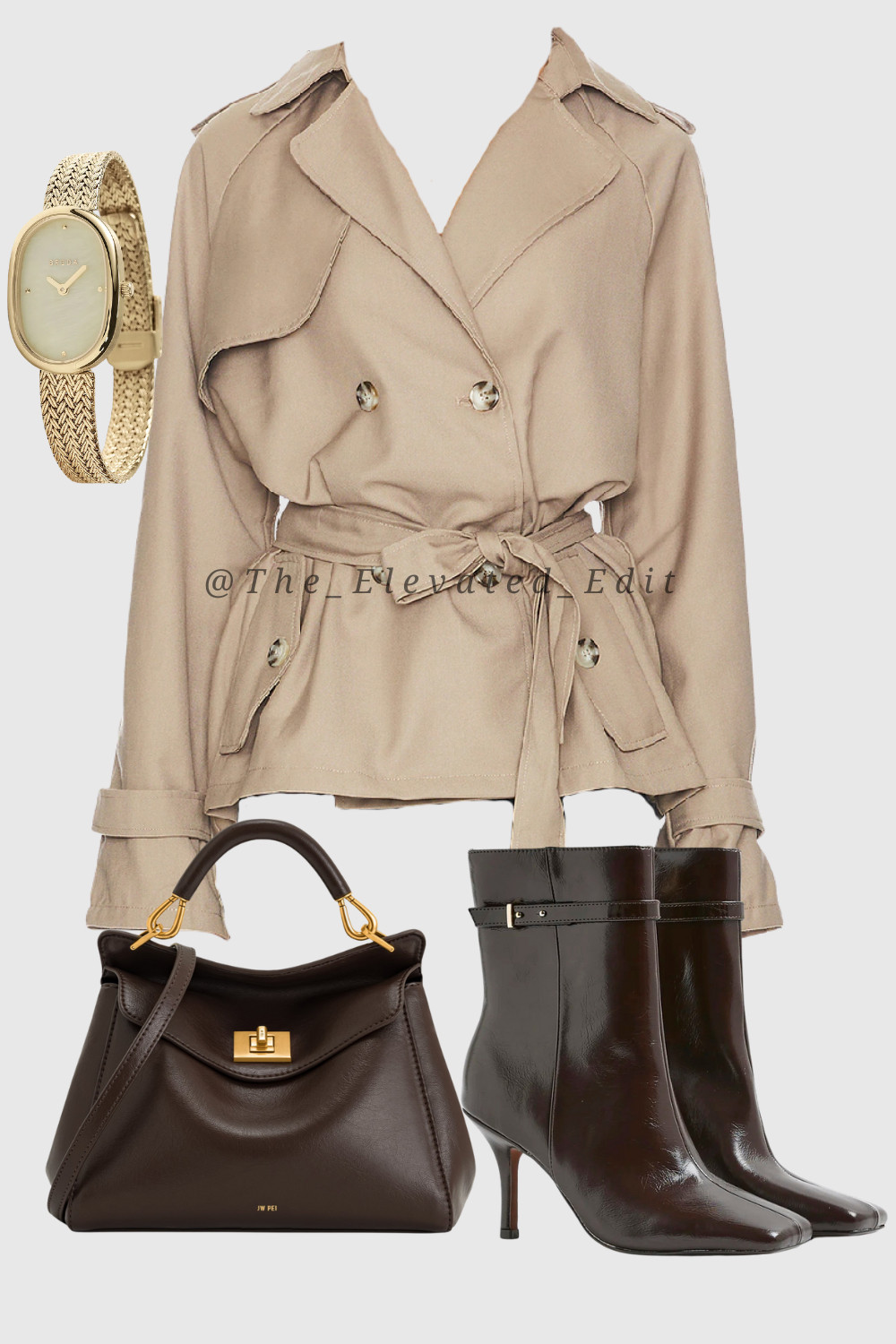 Polished, neutral, and so easy to wear 🤍
A soft beige trench layered with sleek black ankle boots, a structured top-handle bag, and a gold woven watch.
The kind of elevated everyday outfit that works for the office, dinner, or a simple city day.

-----------
#LTKFallFashion #LTKStyleTip #LTKUnder500 #LTKSeasonal #quietluxury #elevatedstyle #falloutfitideas #neutralstyle #citystyle #capsulewardrobe 

 