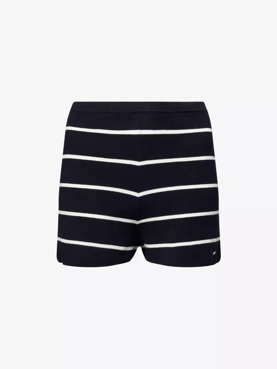 Stripe Crop Knitted Shorts | Selfridges