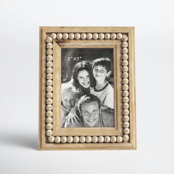 Dadney 5" x 7" Wood Single Picture Frame in Light Brown | Wayfair North America