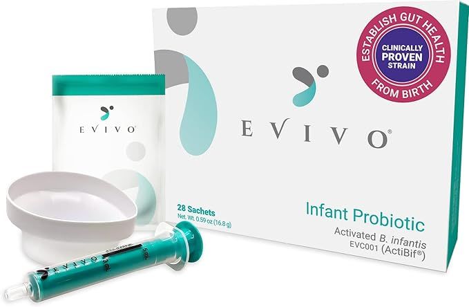 Evivo Probiotic for Babies 0-6 Months – Colic, Gas, Diaper Rash- Probiotic B. infantis EVC001 ... | Amazon (US)