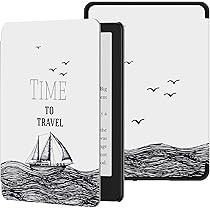 Ayotu Case for All-New 6.8" Kindle Paperwhite (11th Generation- 2021 Release) - PU Leather Cover wit | Amazon (US)