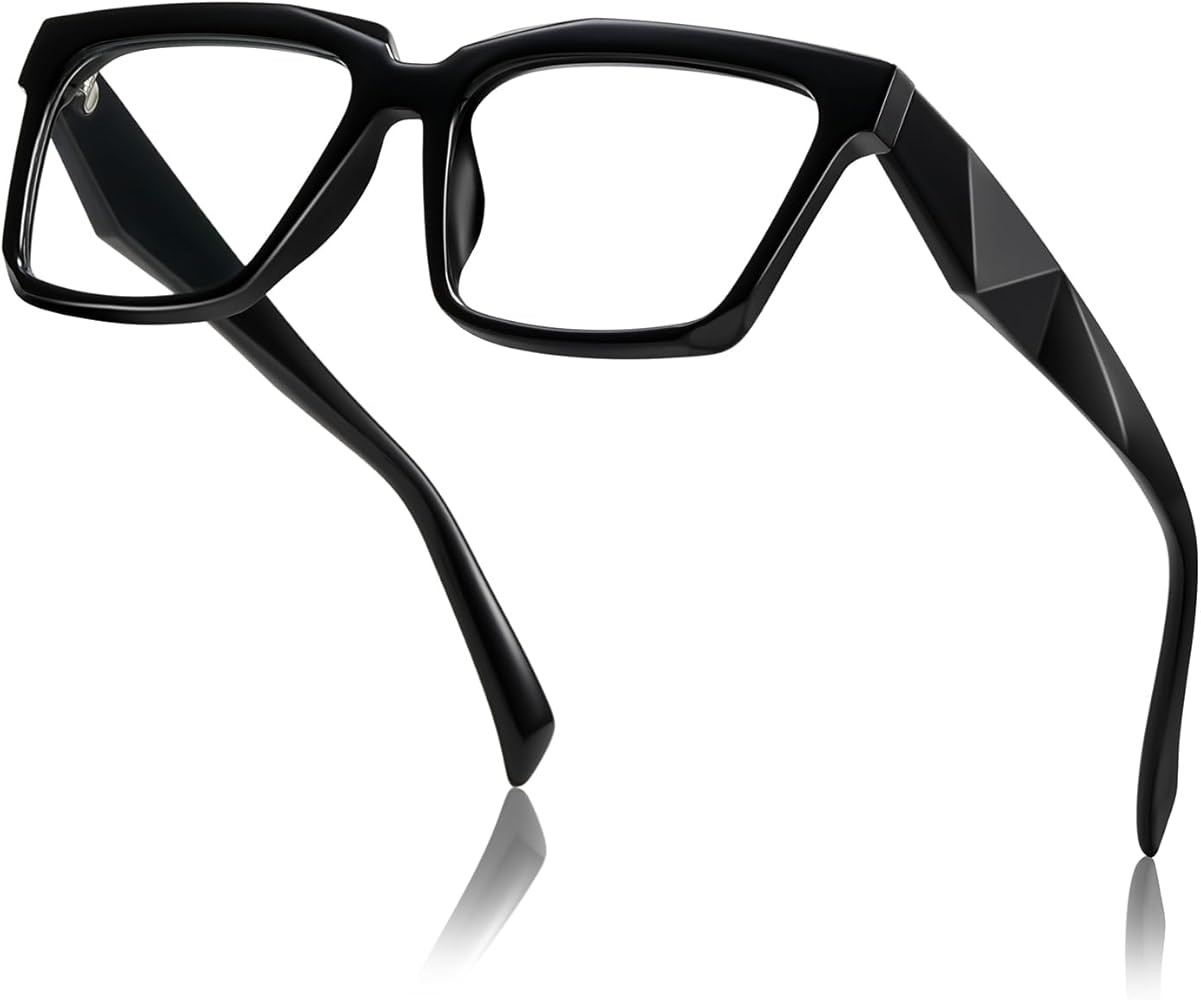 Blue light glasses for Women Men - Ideal for Work/Gaming/TV - Anti Eyestrain UV Protection,Blocki... | Amazon (US)