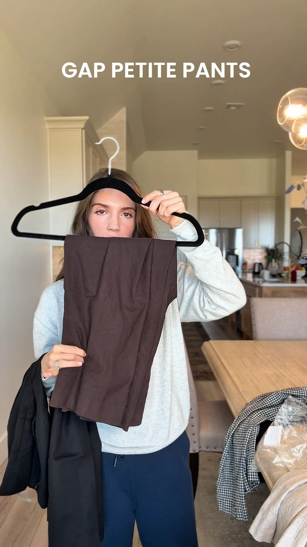 gap petite pants try on
5’0” wearing size 00 

#LTKPetite