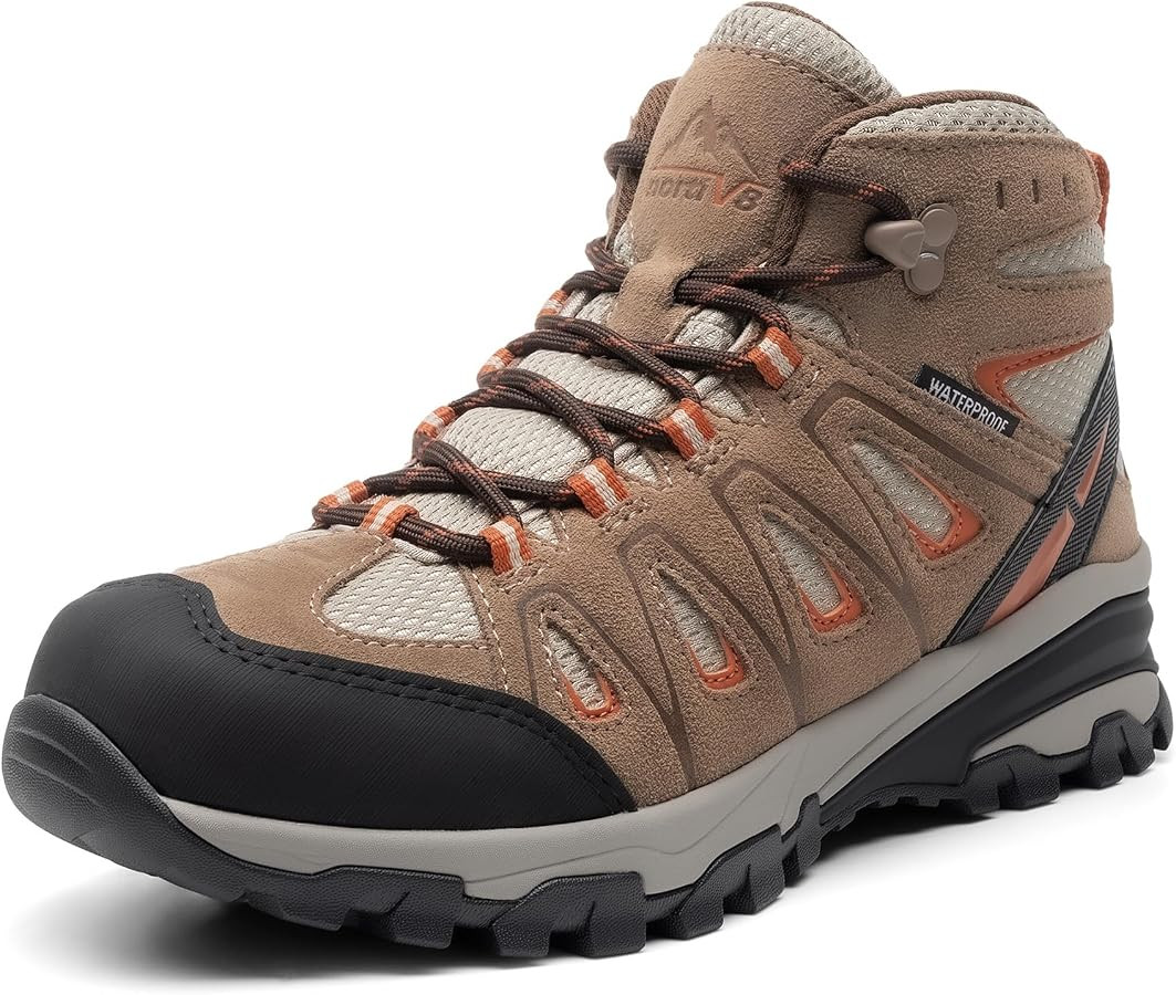 NORTIV 8 Women's Waterproof Hiking Boots Outdoor Trekking Camping Trail Hiking Boot | Amazon (US)