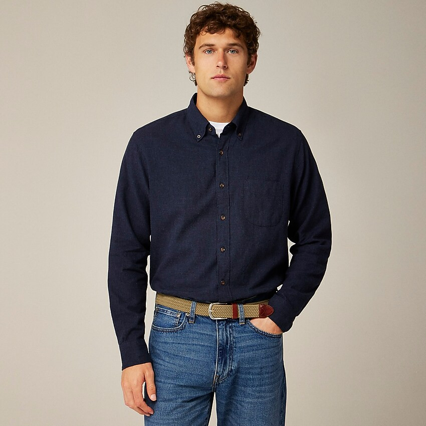 Brushed twill shirt | J. Crew US