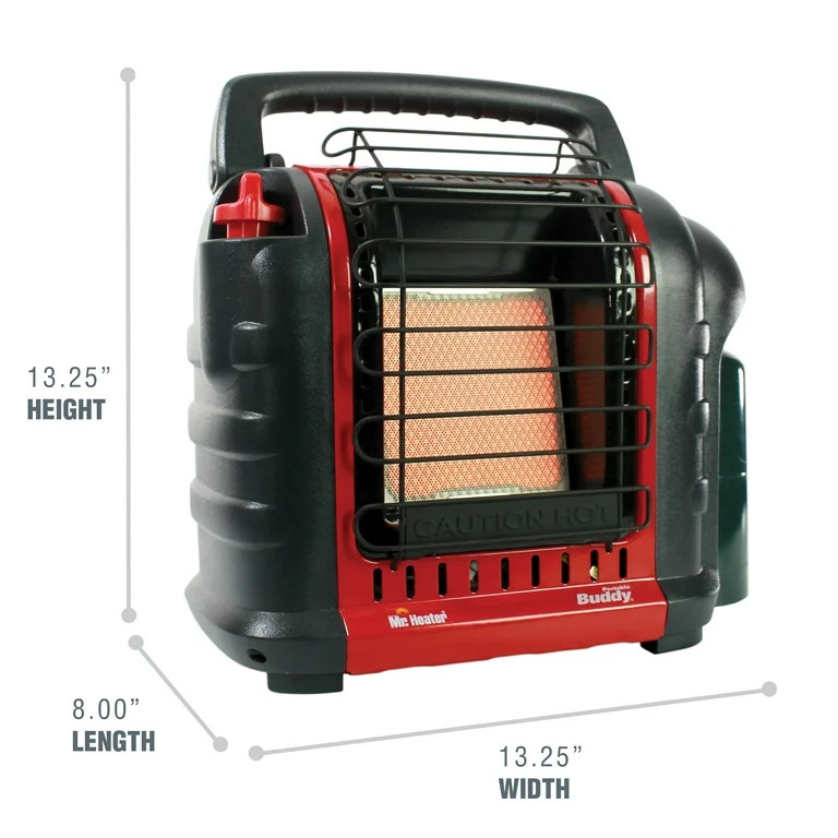 Mr. Heater Portable Buddy 9,000 BTU Propane Radiant Space Heater - MH9BX-New | Walmart (US)