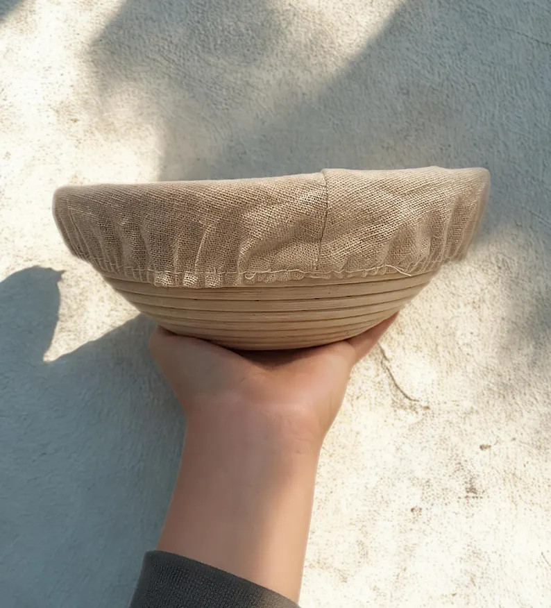 Complete Sourdough Making Kit - Organic Dehydrated Starter, Wooden Banneton Basket, Tools & Instr... | Etsy (US)