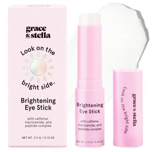 grace & stella Under Eye Brightener Balm Stick - Travel Essentials | Amazon (US)