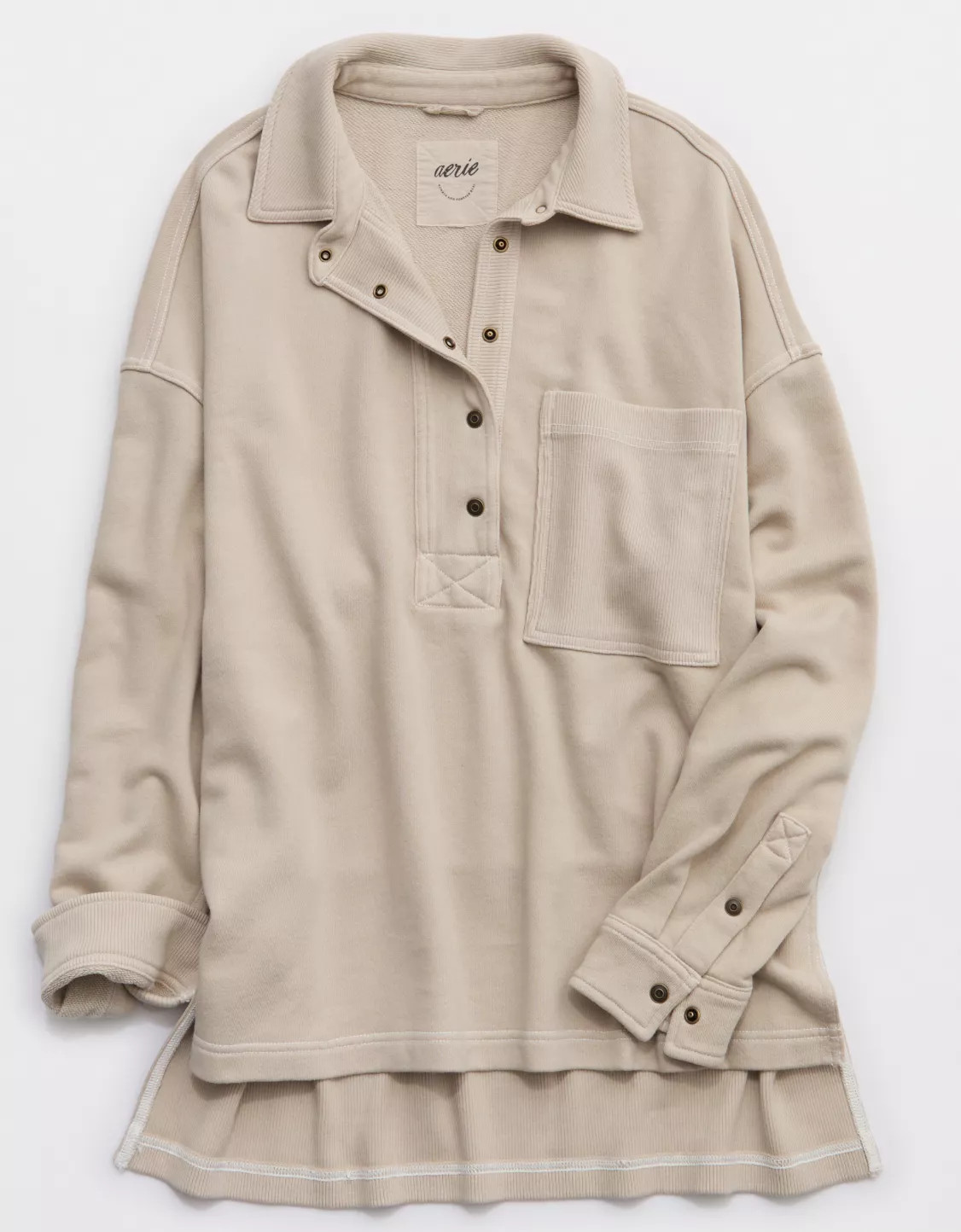 Aerie Chorewear Popover Sweatshirt | American Eagle Outfitters (US & CA)