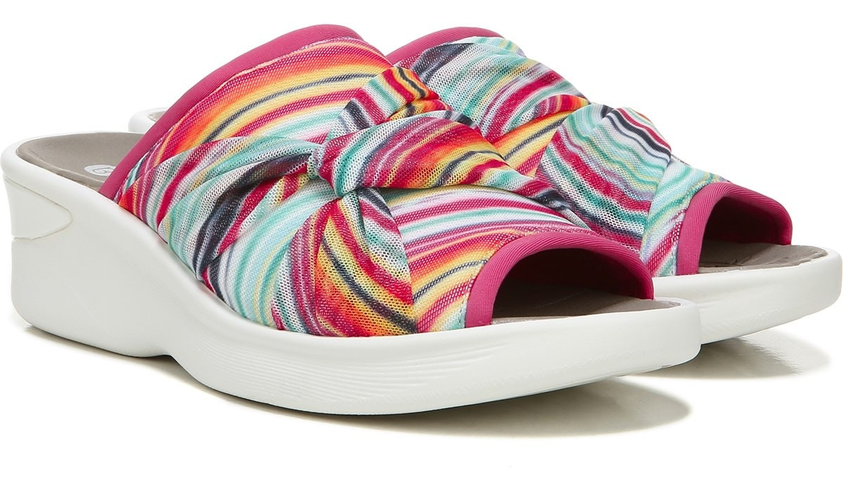 Women's Smile II Medium/Wide Slide Wedge Sandal | Famous Footwear