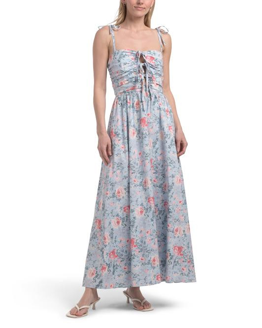 Bow Front Midi Dress | TJ Maxx
