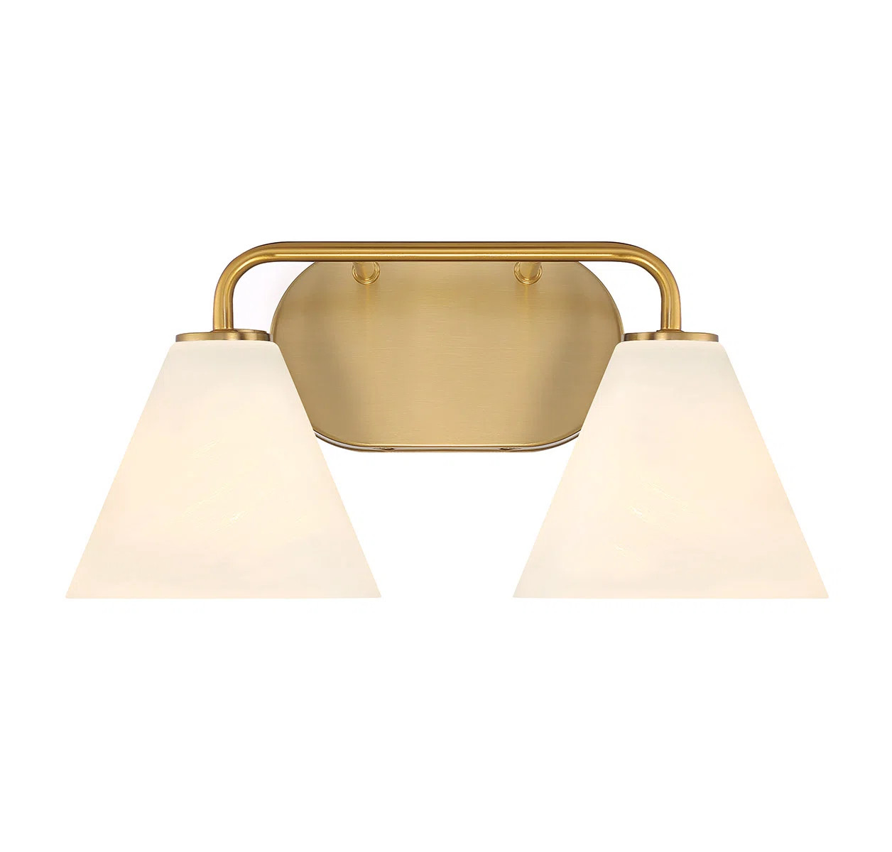 Mercer41 Falbo 2-Light Bathroom Vanity Light in Warm Brass | Wayfair | Wayfair North America