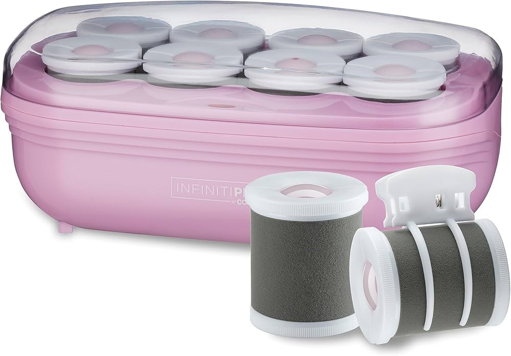 Conair Ceramic 2-inch Hot Rollers, Two-Prong Clips Included, Create Mega Volume and Smooth Waves,... | Amazon (US)