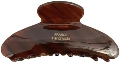 French Large Hair Claw Clips for Thick Hair, Tortoise Hair Clips, Acrylic Celluloid French Butter... | Amazon (US)