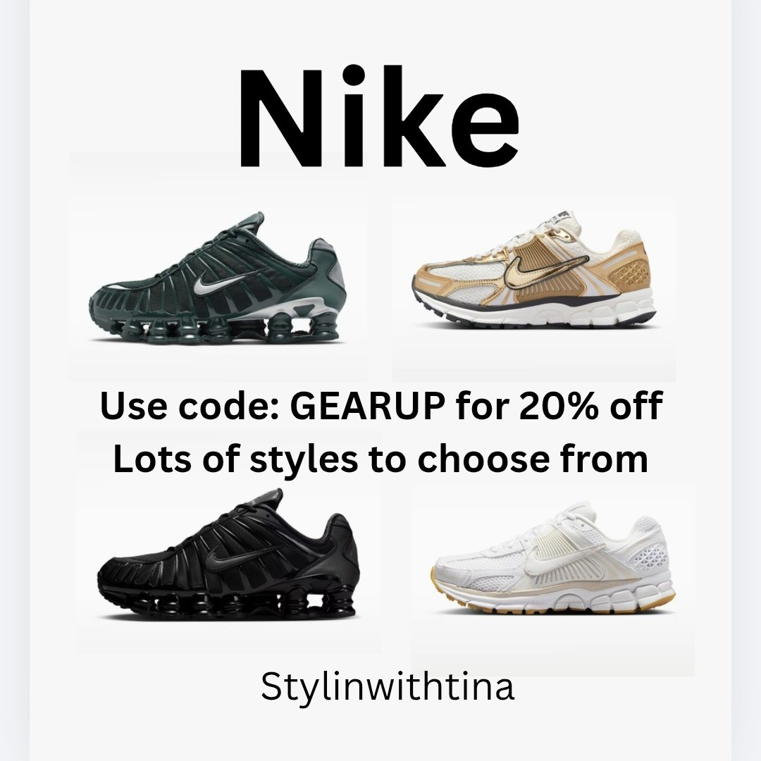 Nike sale, so many styles to choose from!! #stylinwithtina #nike#sale#workout#sneakers#birthday#easter#gift#ootd

#LTKSaleAlert #LTKActive #LTKTravel
