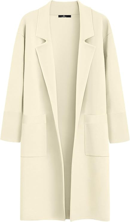 LILLUSORY Long Oversized Cardigan Sweaters Trench Coats | Amazon (US)