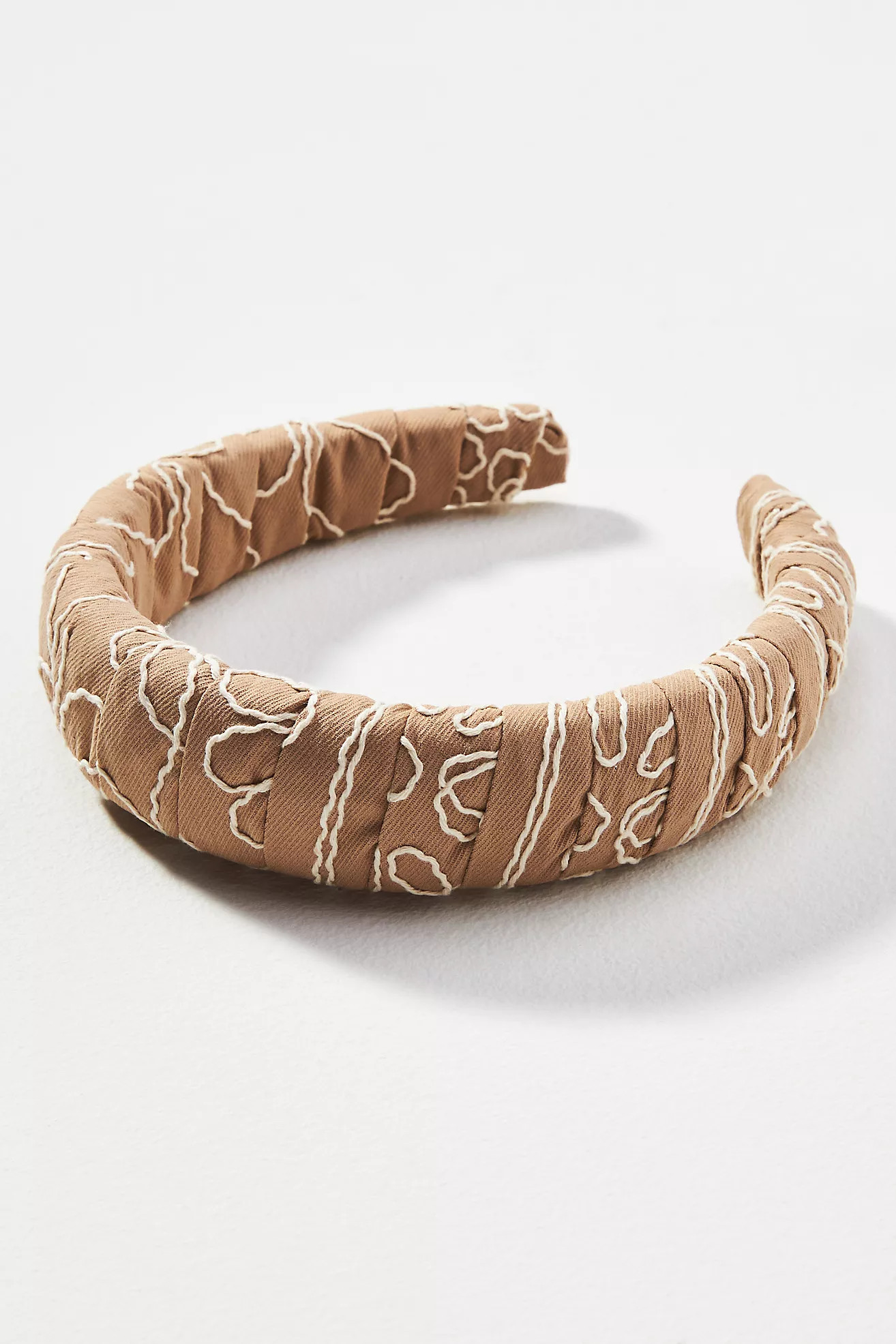 Embroidered Wrapped Headband | Anthropologie (US)