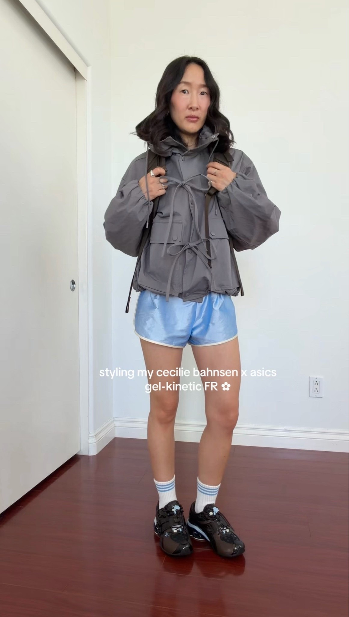 Xs in jacket xxs in shorts