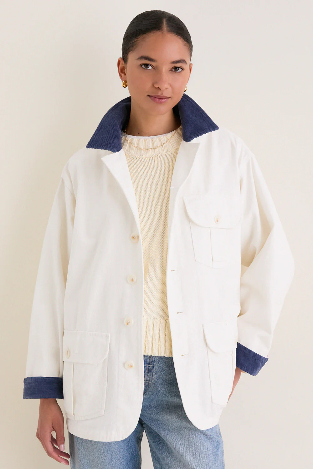 White Bunny Barn Jacket | Tuckernuck (US)