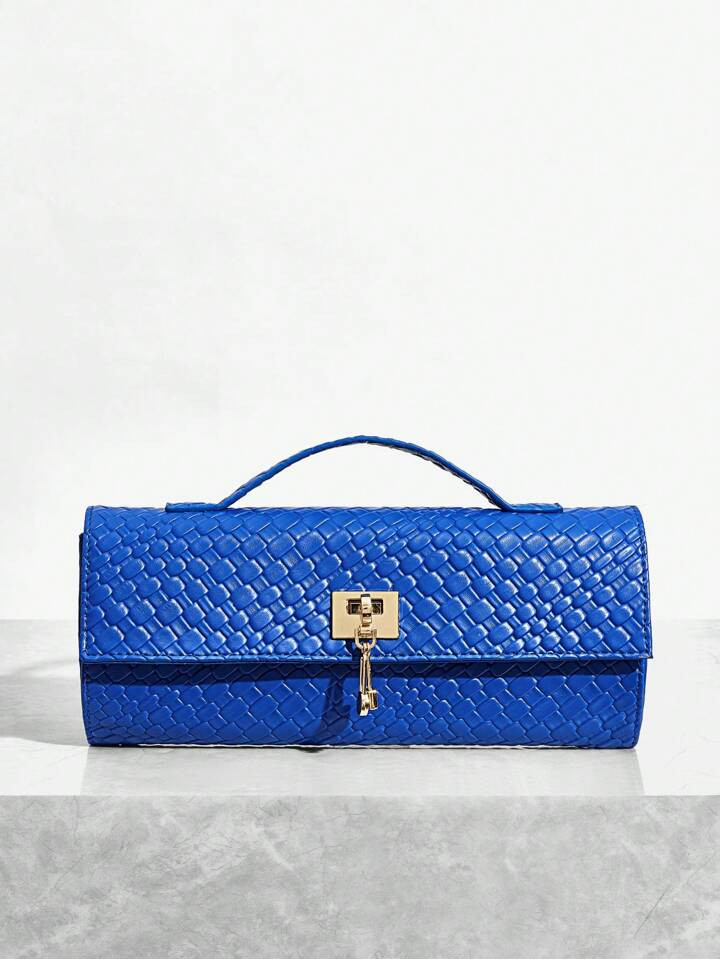 SHEIN SXY Ladies, Women Top Handle Bags , Woven Bag,Fashionable, Simple, Elegant, Versatile, Classic, Gold,For Classic, Commute, Office,Date, Daily,Shopping, Afternoon Tea,Party,Prom,Club,Date,Birthday,Evening,Date Night | SHEIN
