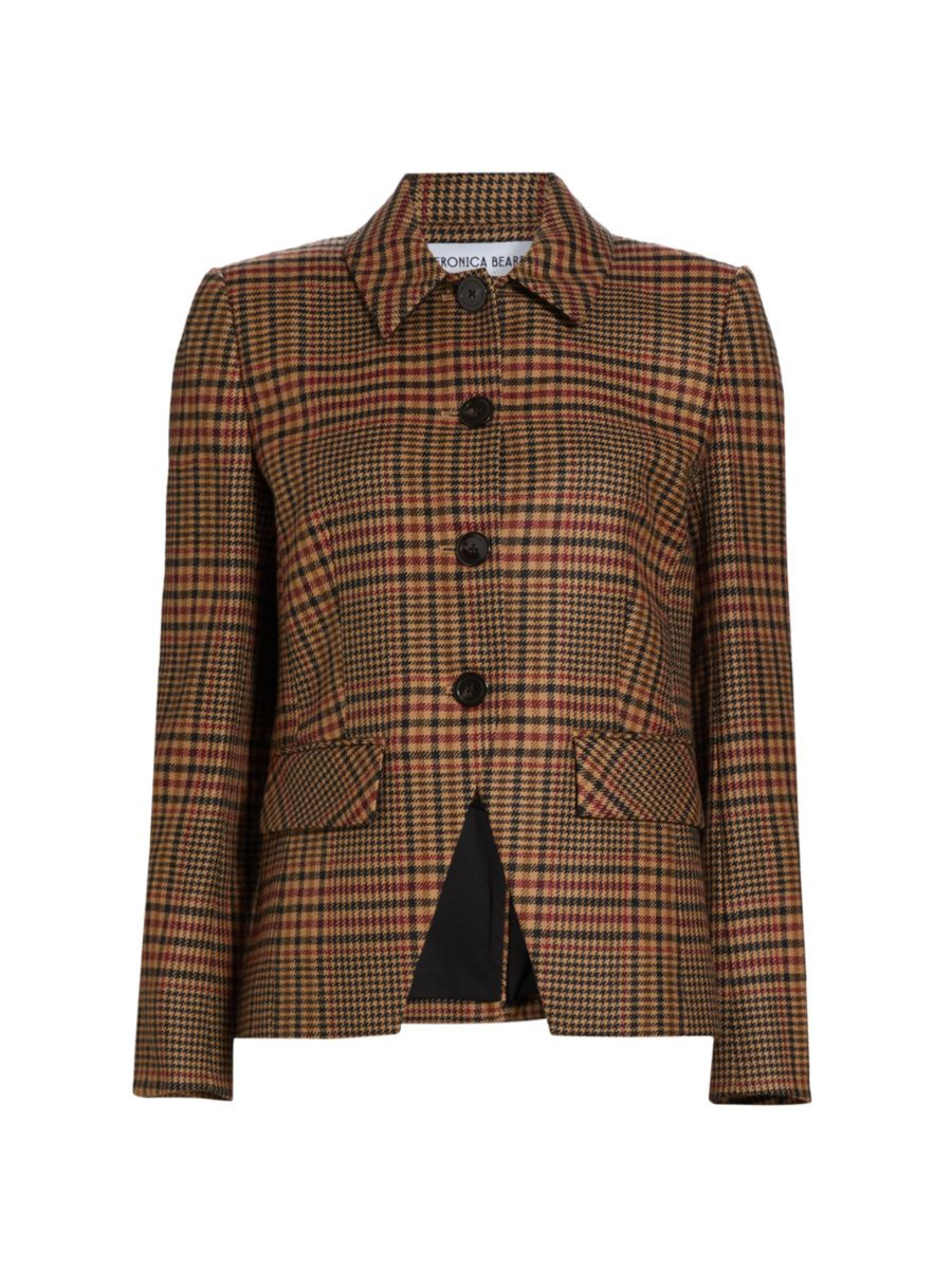 Aire Check Wool Dickey Jacket | Saks Fifth Avenue