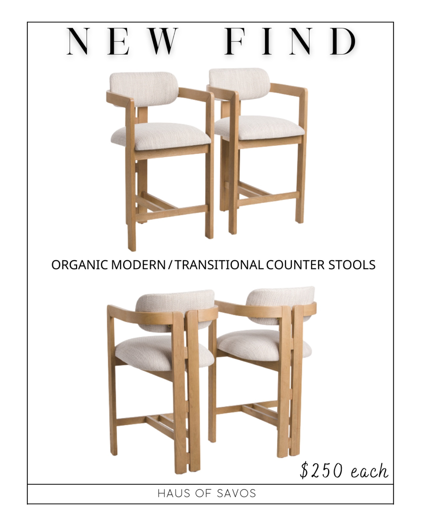 Organic modern / transitional counter stool 

Round back counter stool, modern, wood counter stool, neutral counter stool, linen counter stool, Airbnb 

#LTKhome #LTKstyletip #LTKFind