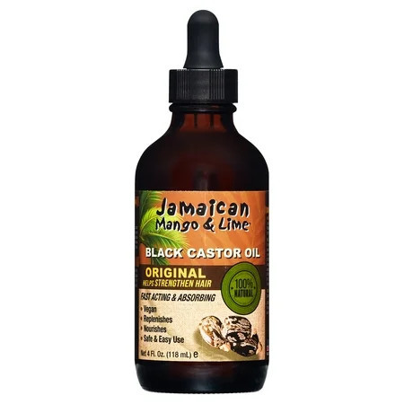 Jamaican Mango & Lime Pure Castor Hair Oil ,4 fl oz | Walmart (US)