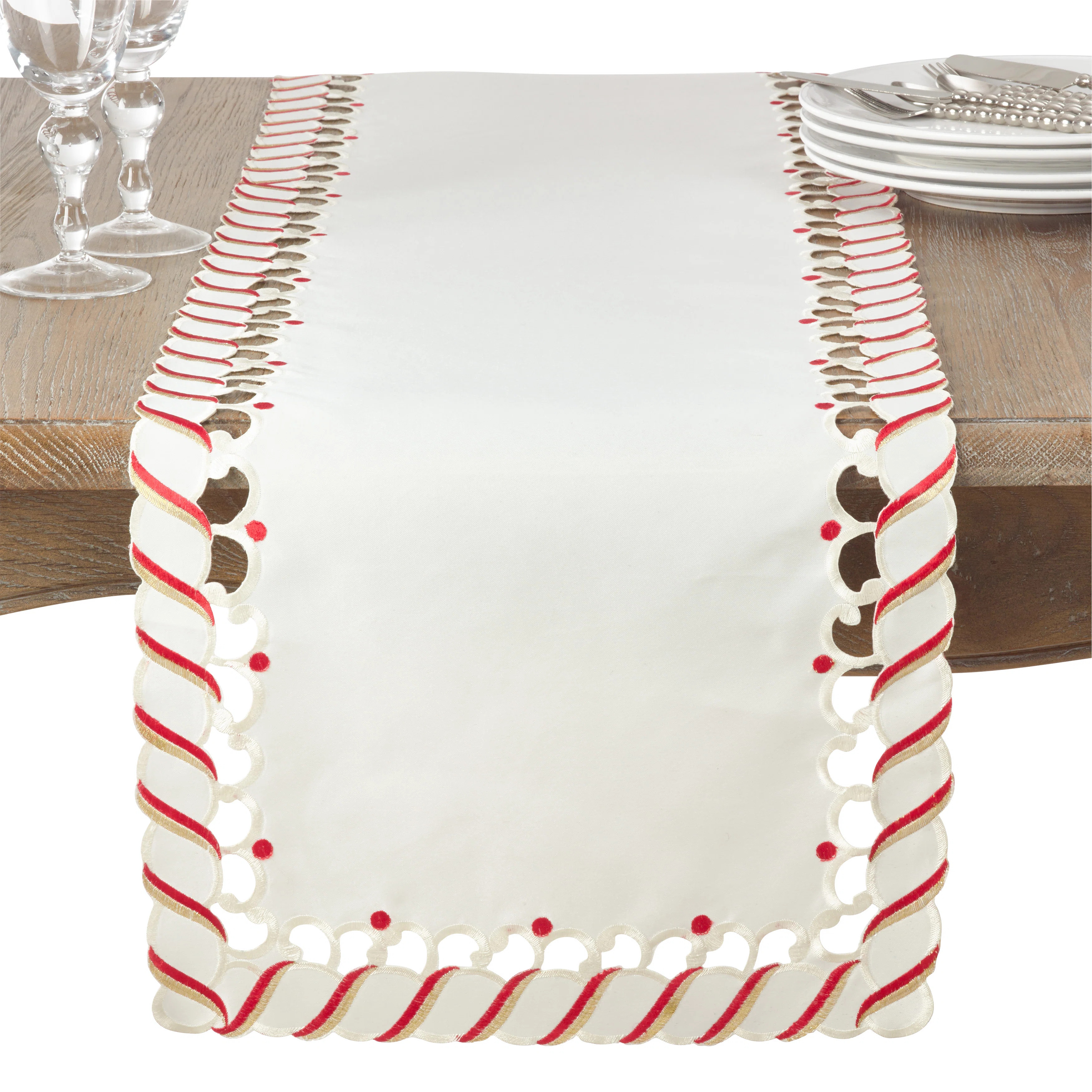 Candy Cane Table Runner | Wayfair North America