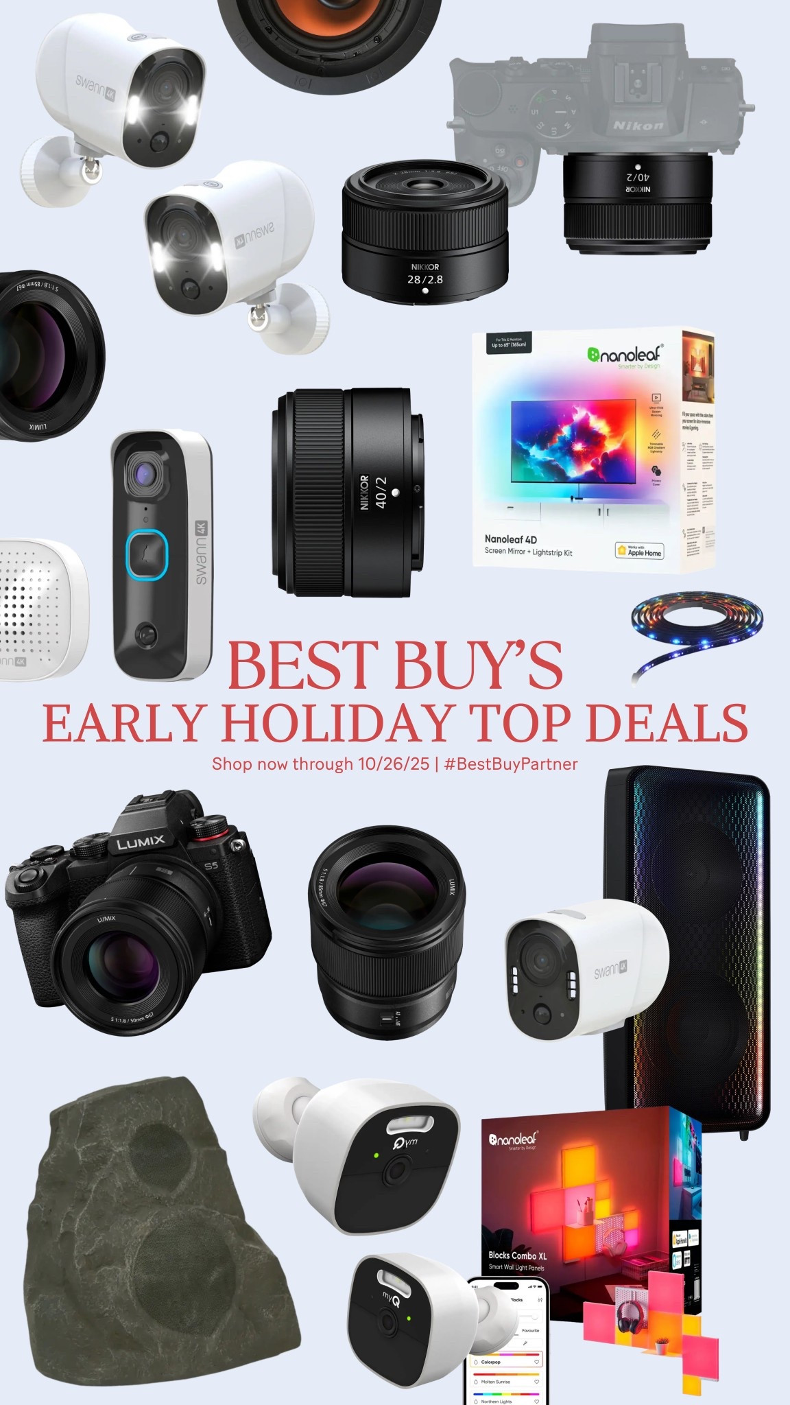 #BestBuyPartner Early Holiday Top Deals start now! Shop now through 10/26/25! ✨ @bestbuy 