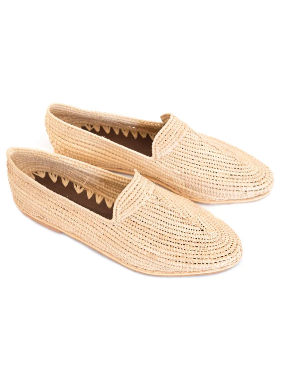 Natural Raffia Loafers / Raffia Moccasins / Raffia Shoes / | Etsy | Etsy (US)