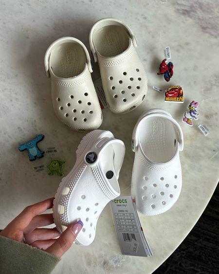 Updated sizes in Ollie’s fave crocs! We love loveee these for spring / summer!! Best toddler shoe 🥰 he grabbed some new fun charms, too!

Toddler shoes, toddler crocs, white crocs, bone crocs, spring and summer shoe, shoe crush, kids shoes 

#LTKSeasonal #LTKkids #LTKfindsunder50