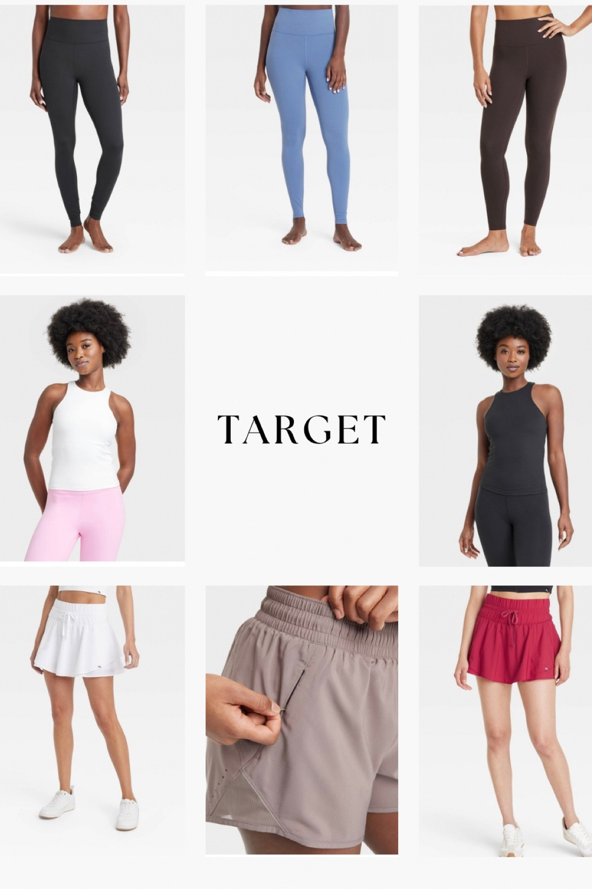 Adorable and comfortable workout clothes from Target! 

#LTKActive #LTKSeasonal #LTKFindsUnder50