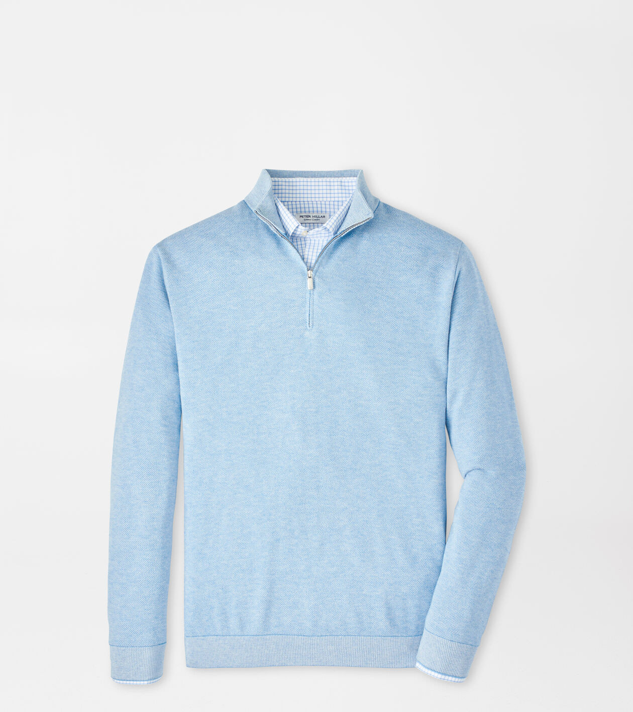 Coolspun Birdseye Quarter-Zip Sweater | Peter Millar
