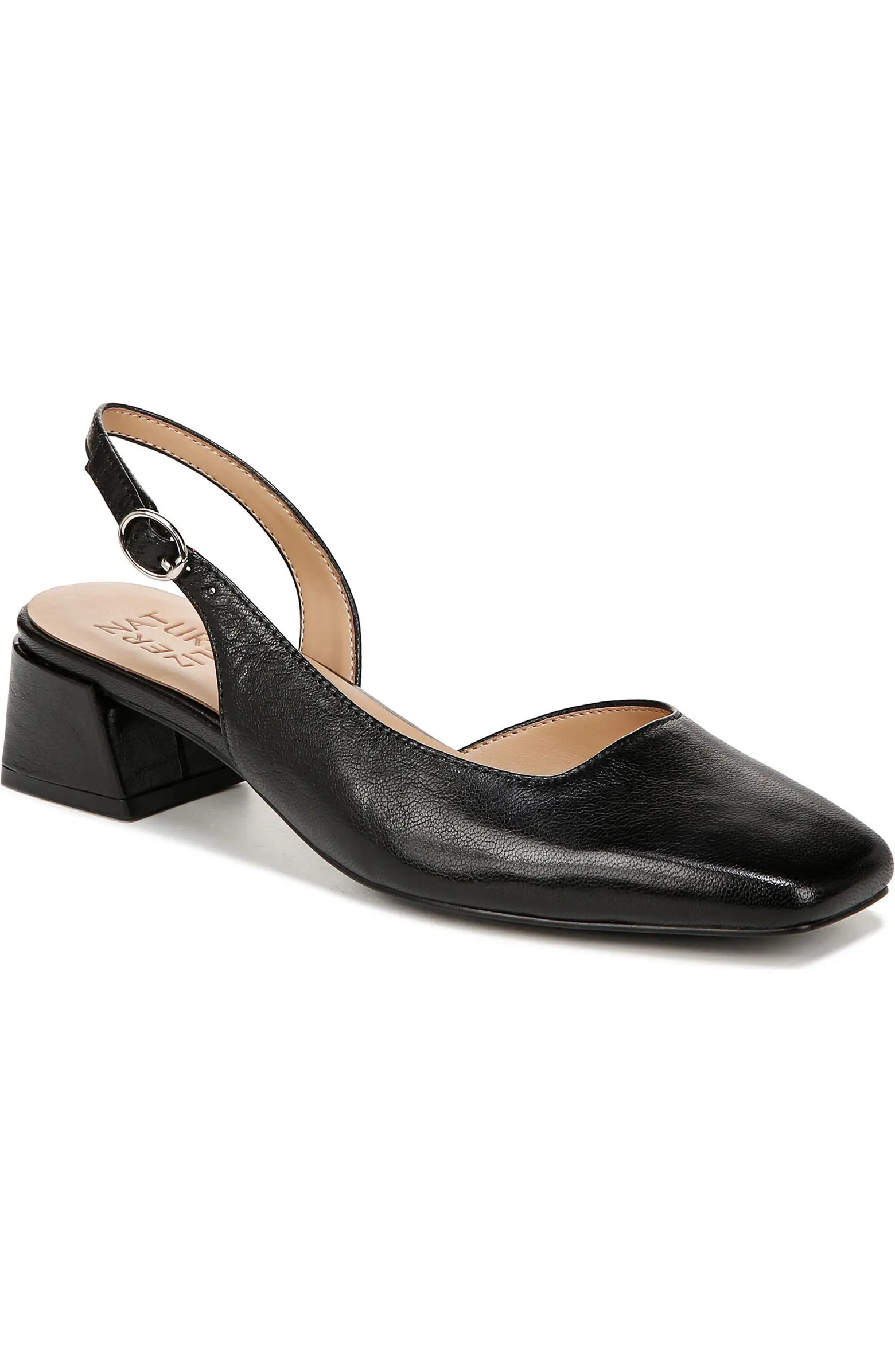 Naturalizer Jayla Half d'Orsay Slingback Pump (Women) | Nordstrom | Nordstrom