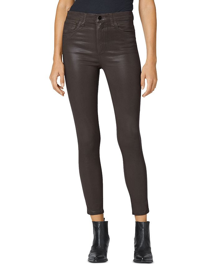 The Charlie High Rise Ankle Skinny Jeans in Dark Cocoa | Bloomingdale's (US)