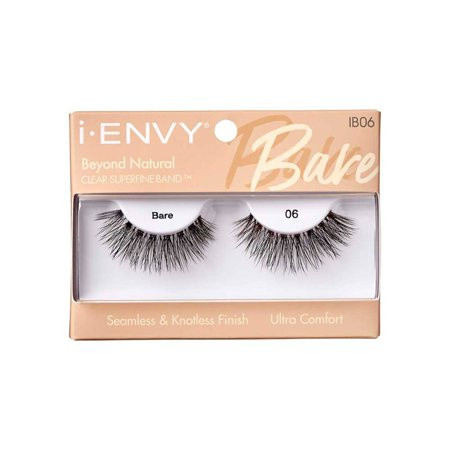 i-ENVY False Lashes Bare Beyond Natural Eyelashes Lightweight Fake Lashes (6) | Walmart (US)