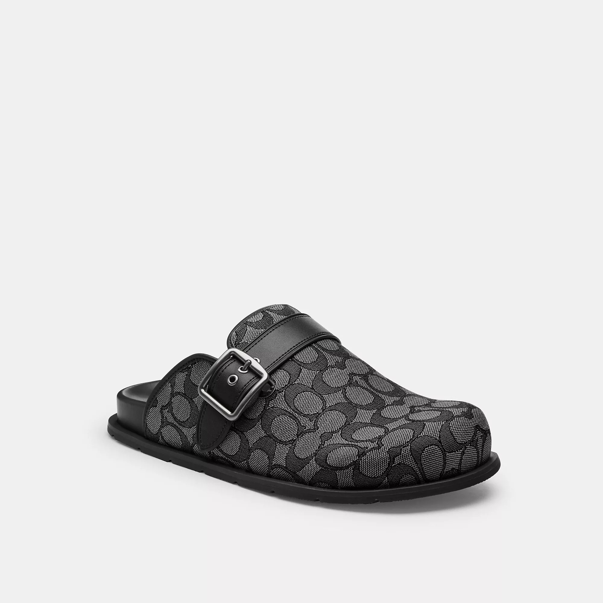 Buckle Clog In Signature Jacquard | Coach (US)