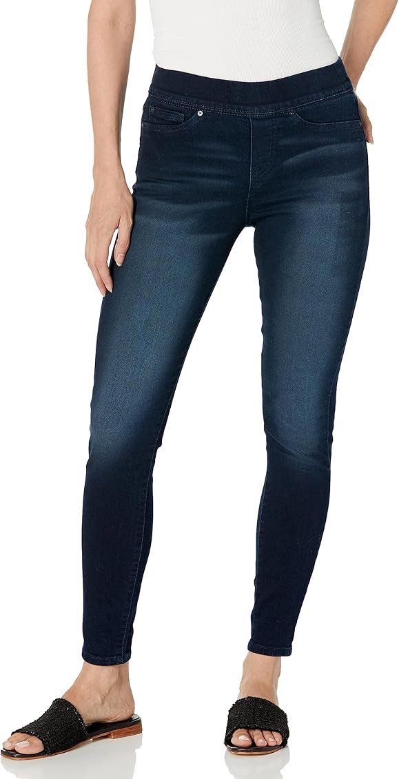 Signature by Levi Strauss & Co. Gold Label Women's Totally Shaping Pull-on Skinny Jeans (Availabl... | Amazon (US)