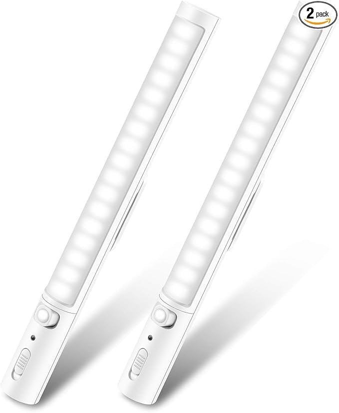Under Cabinet Lighting,Wireless Led Closet Light Battery Powered Motion Sensor Light 21 LED Bulbs... | Amazon (US)