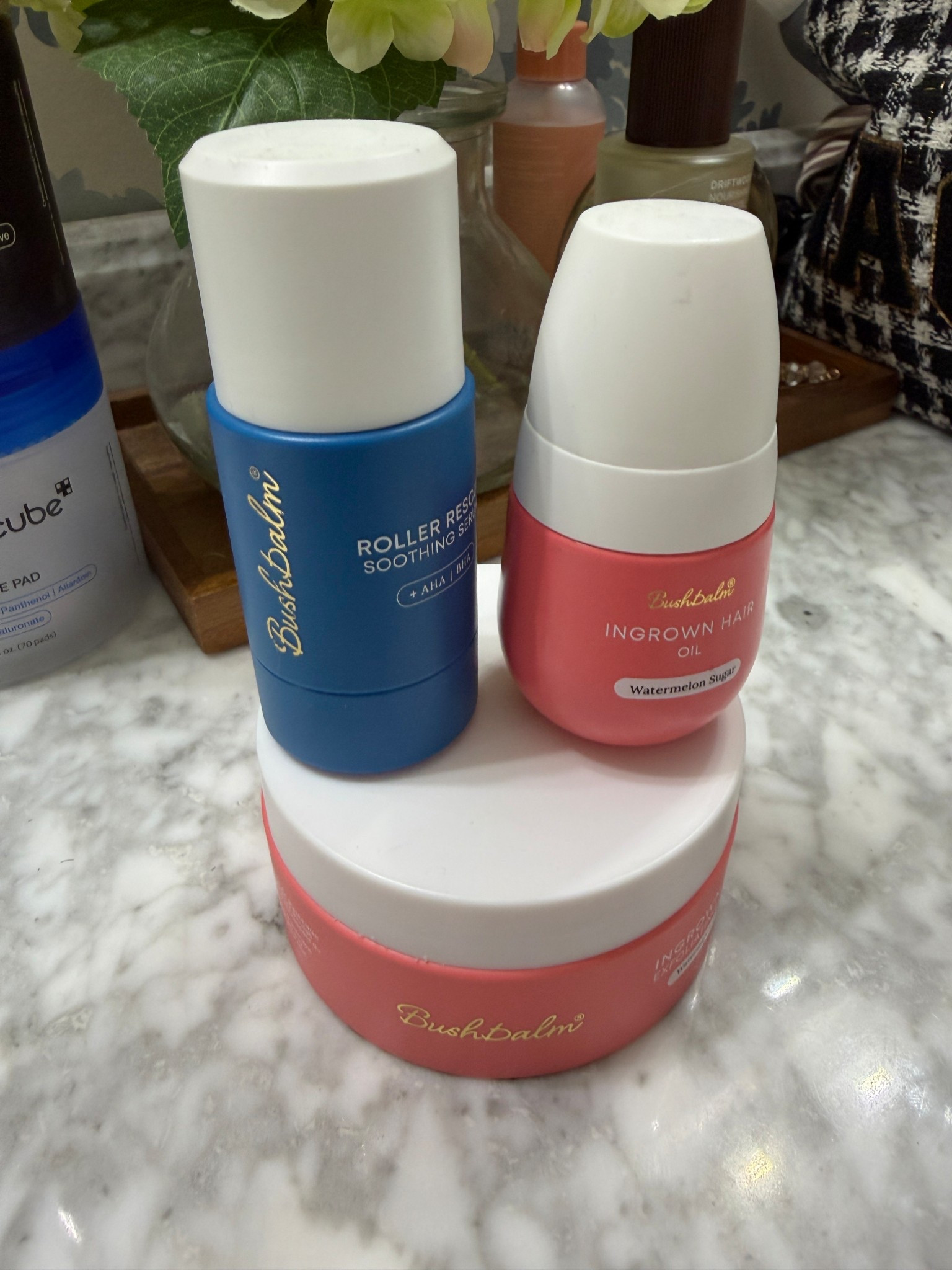 A product I am LOVING! Great if you have redness or get bumps after shaving, I do especially in summer and after 3 weeks these have already helped calm my irritated skin post shave. A must!!! #shaving #beauty #skincare 