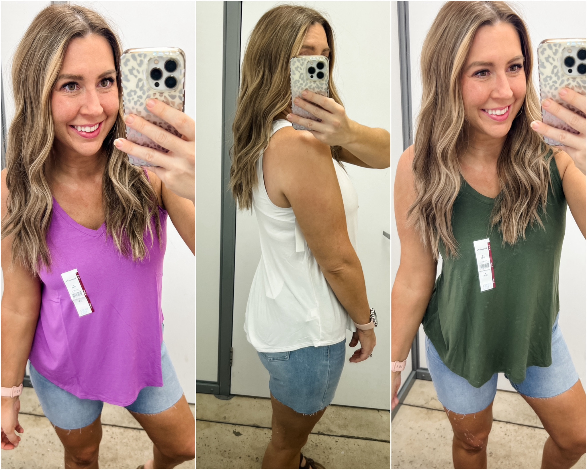 I’ll be living in these tanks this summer! They are SO good! Lightweight and slightly longer in the back. Just $7.98! Tons of colors online and I’ll refrain from telling you how many I grabbed. 🫣  These shorts will also be a go to! These have a 6” inseam! 

#LTKStyleTip #LTKFindsUnder50 #LTKMidsize