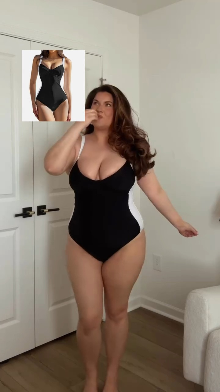 Honest Review of these Amazon swimsuits 🤍 which one is your fave? 👀 wearing an XL in all!

* Black and White Swimsuit: GIRL. This is one of my favorite swimsuits I’ve ever tried on. Supports the girls, has thick adjustable straps, has a lace up back so you can adjust as needed (I hate the back/waist gap some one pieces have, this is so helpful!). Also a bonus that the white panels on the side give the illusion of a snatched waist 💅

* Zebra Deep V Swimsuit: Would only recommend if you are smaller in the bust area because the way I was about to fall out in one swift move….nopppe! It comes in a bunch of patterns so I’m sad it didn’t work for me, but if you have a smaller cup size it could be perfect for you!

* Brown Swimsuit: Could be cute on the right person! I’m too busty for it- the straps are thin and removable so it didn’t support me at all. Love the look of it so this is another one that is more small cup friendly 

* Zebra Swimsuit/Cover Up Set: GIRL ADD THIS TO YOUR CART IMMEDIATELY. My one knock is the bikini bottom is a string style but it’s not adjustable, so I’m going to swap with a different one. I think it would be so cute to wear this coverup over a pop of color too (like orange or green). Super fun for a vacation look 

* White Swimsuit: Love the style but you can see the cups easily in this color. I’m going to try one of the darker colors and see if I like it better. I think that’s always a risk with white/cream so I wasn’t totally shocked. Still cute though!

#LTKSeasonal #LTKSwim #LTKmomlife