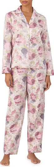 Print Cotton Blend Pajamas | Nordstrom