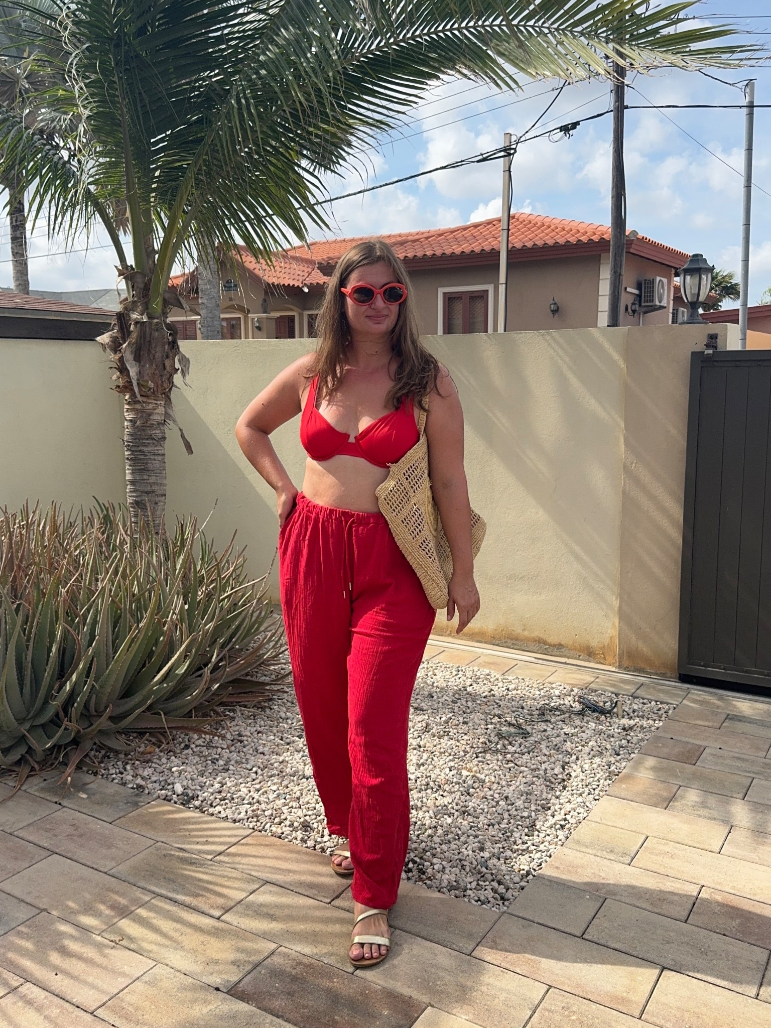 Felt like standing out, all in red ❤️
This bold look is so simple and budget friendly yet so glam! 

#LTKSwim #LTKFindsUnder100 #LTKTravel